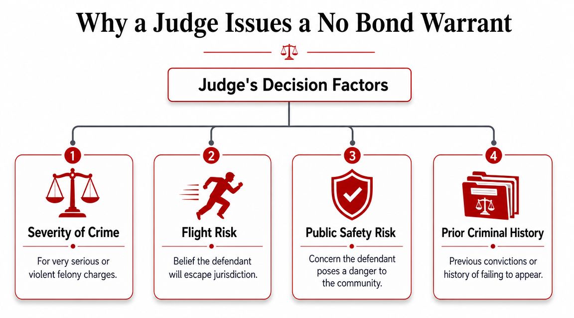 Why Would a Judge Issue a No Bond Warrant